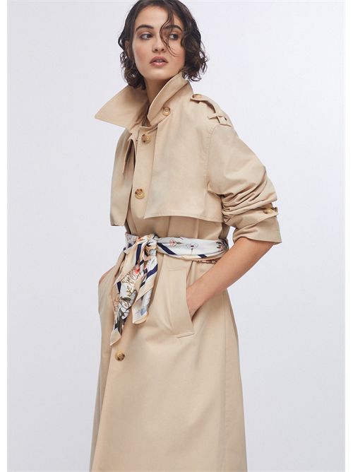 Trench woman beige LIU JO | WA6317T3508/41208